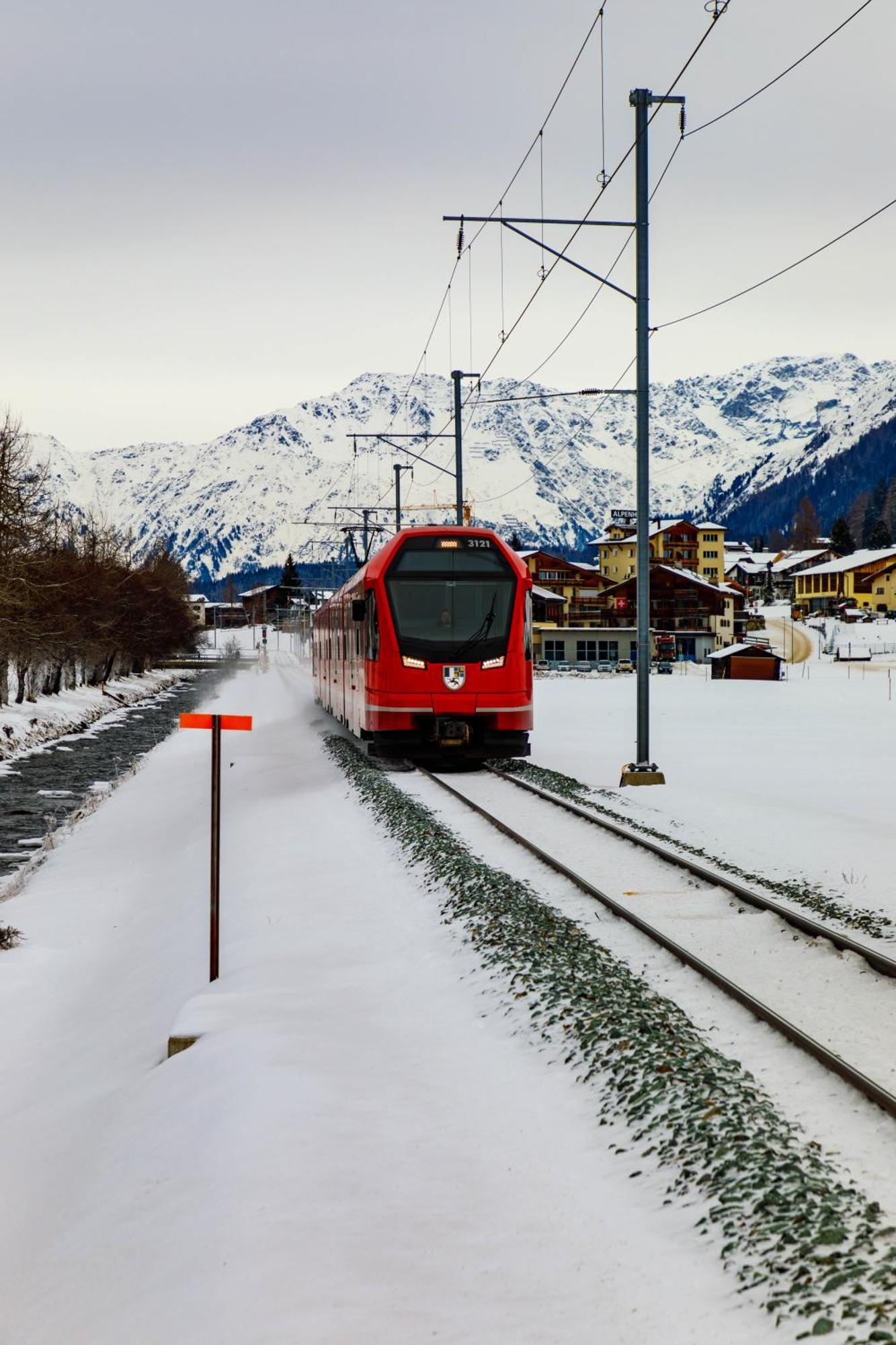 Villa Zentrum Haus Davos Zewnętrze zdjęcie